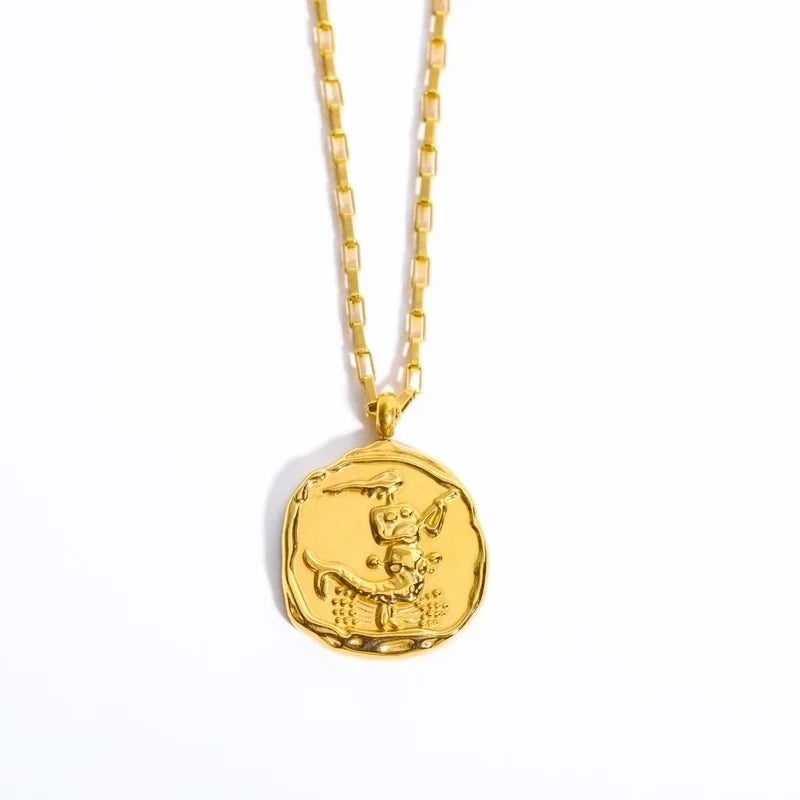 Stellar Medallion Necklace