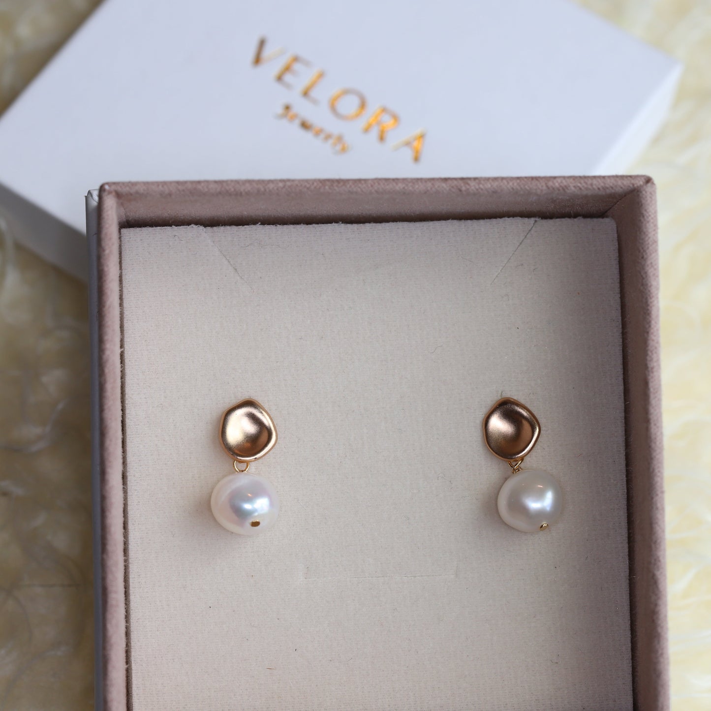 Celeste Pearl Earrings