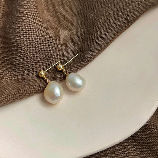 Classic Muse Pearl Drop Earrings