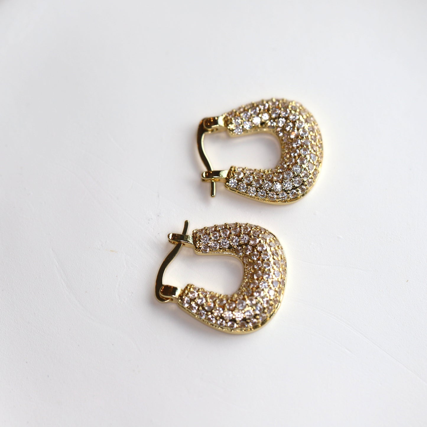 Crystal Hoops