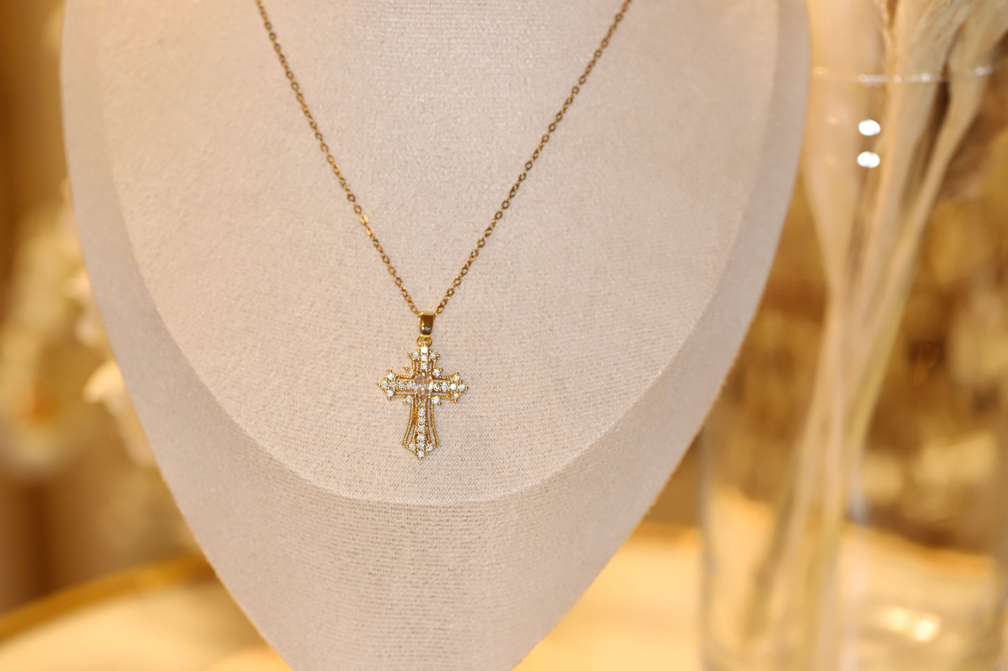 Divine Cross Necklace