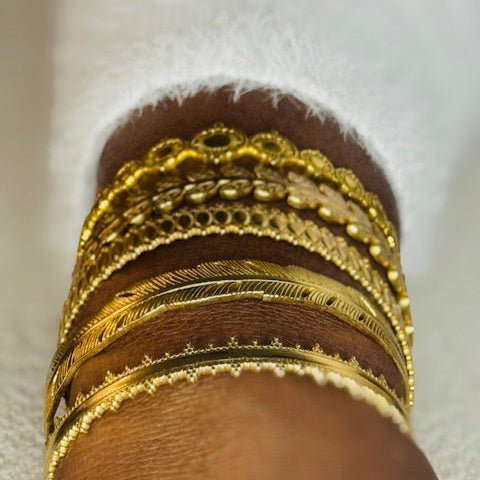 Golden Eden Stack Bangles