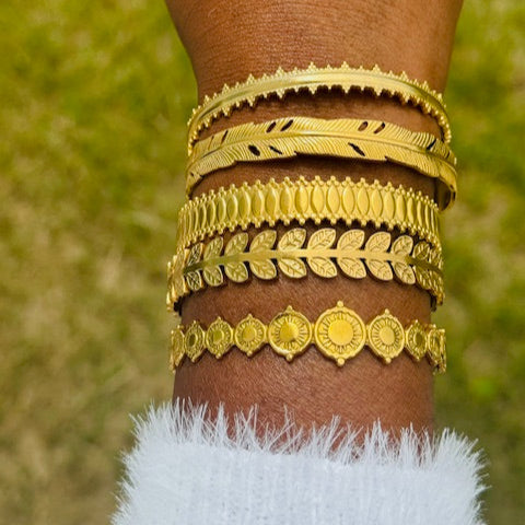 Golden Eden Stack Bangles