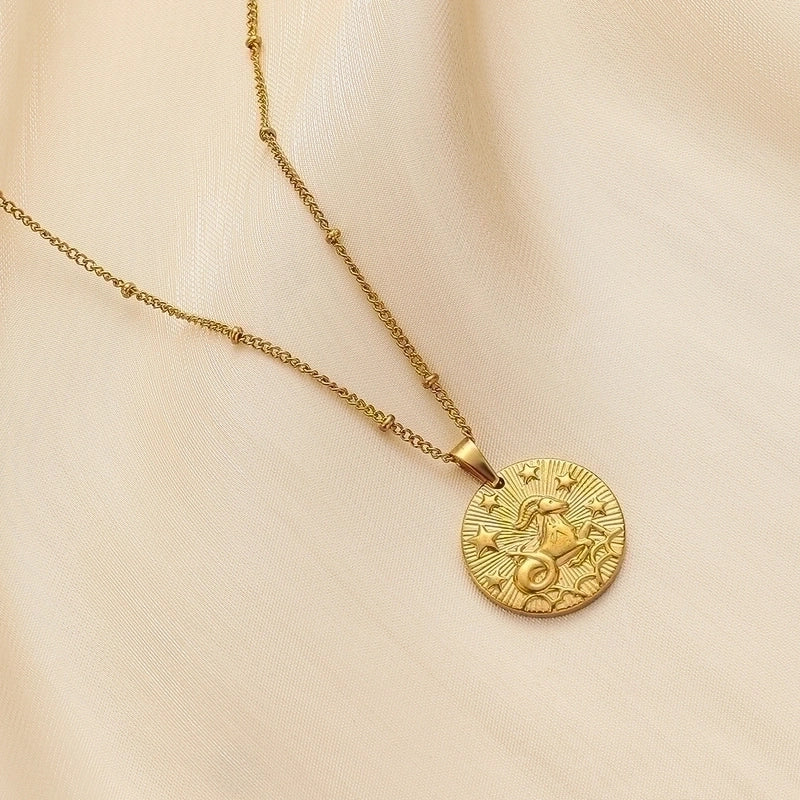 The Golden Medallion Necklace