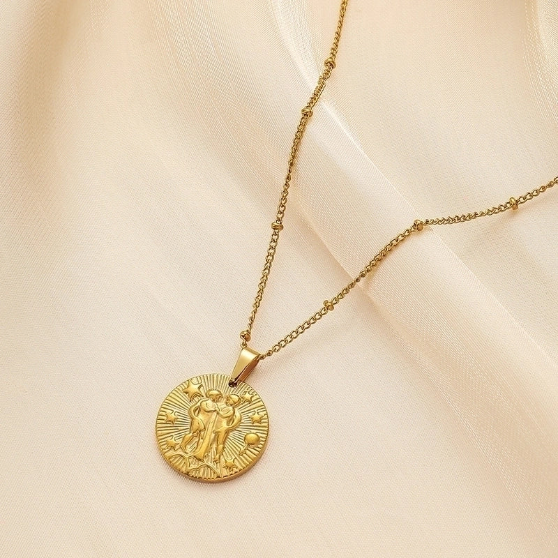 The Golden Medallion Necklace