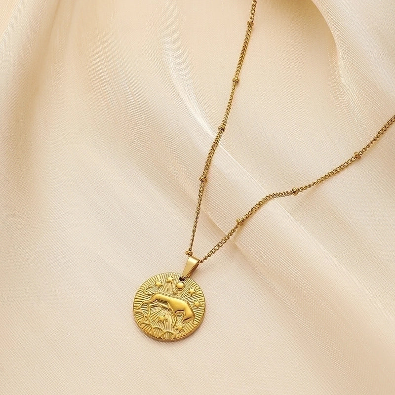 The Golden Medallion Necklace