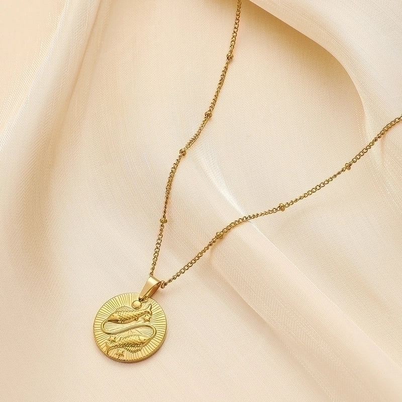 The Golden Medallion Necklace