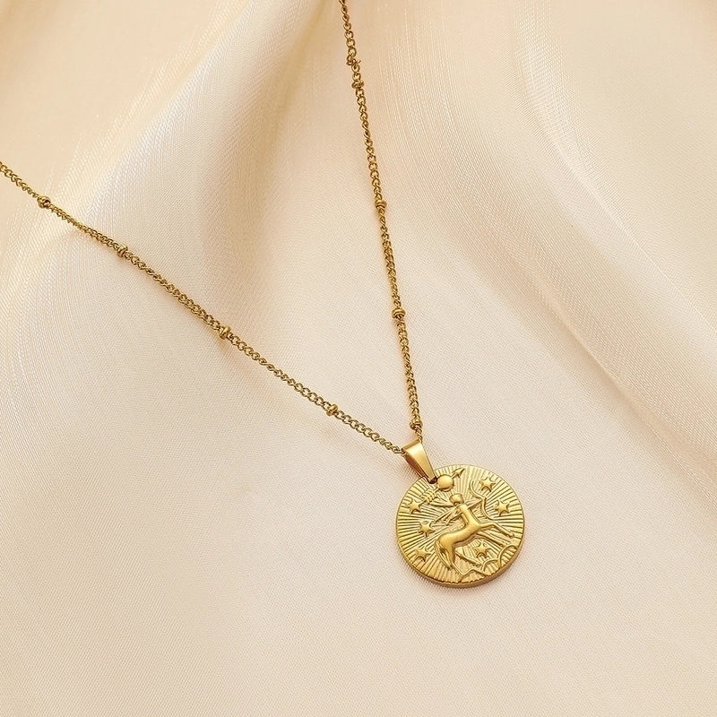 The Golden Medallion Necklace