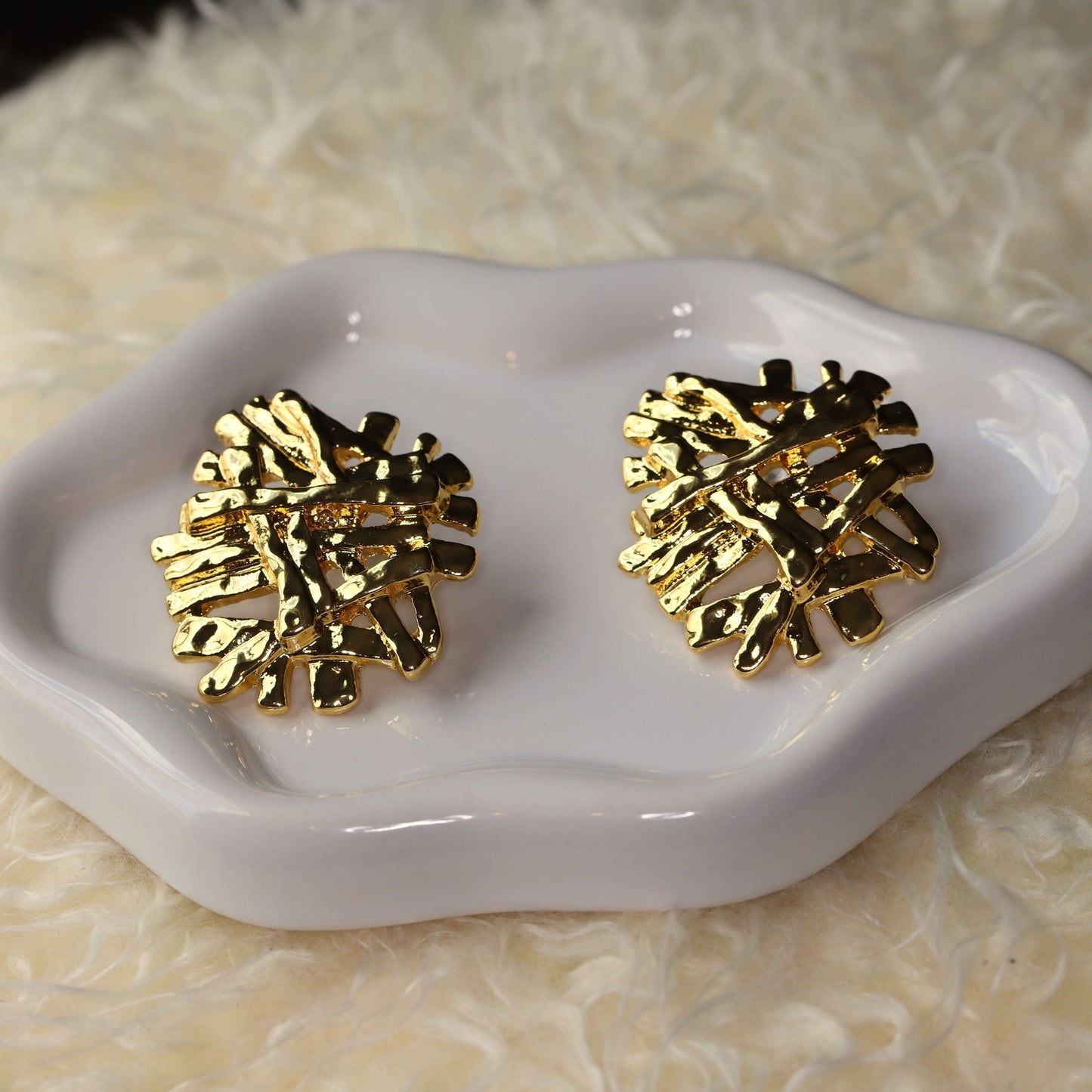 Hexagon Studs