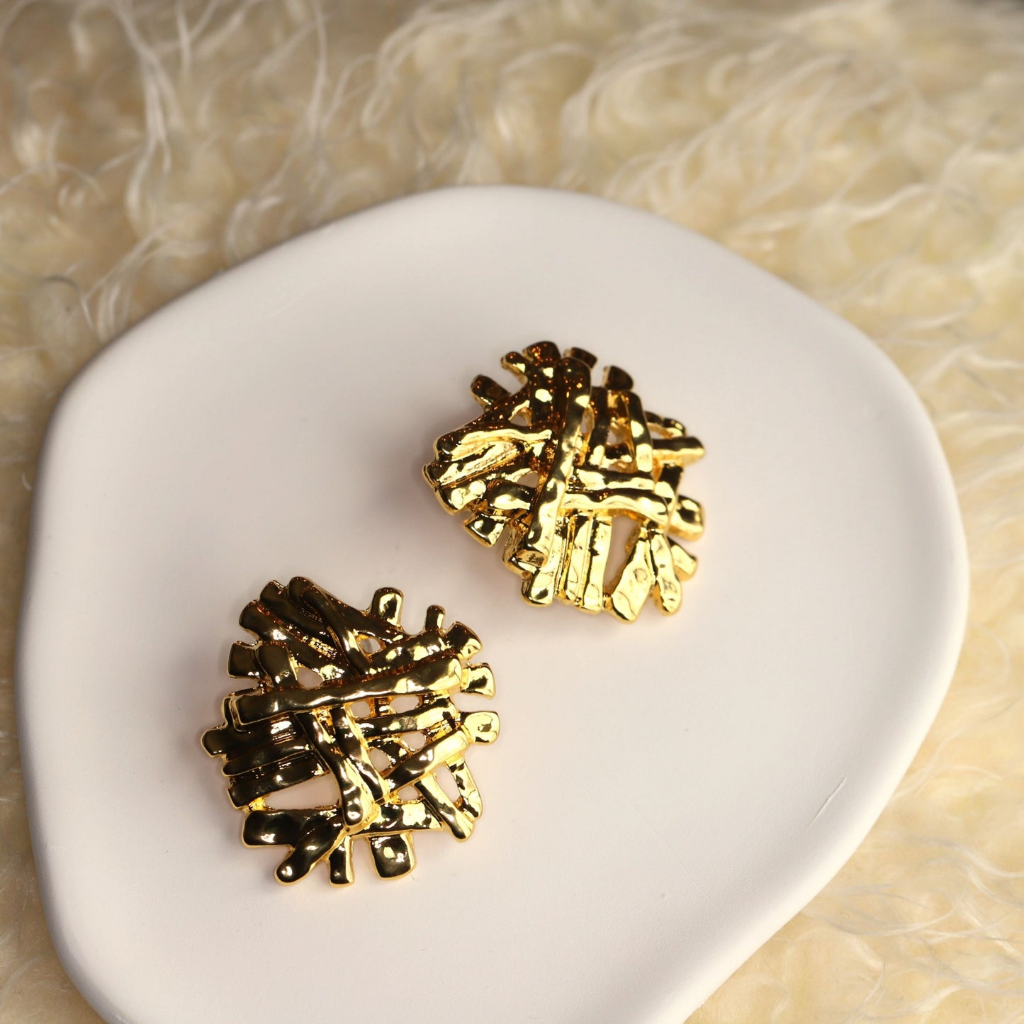 Hexagon Studs