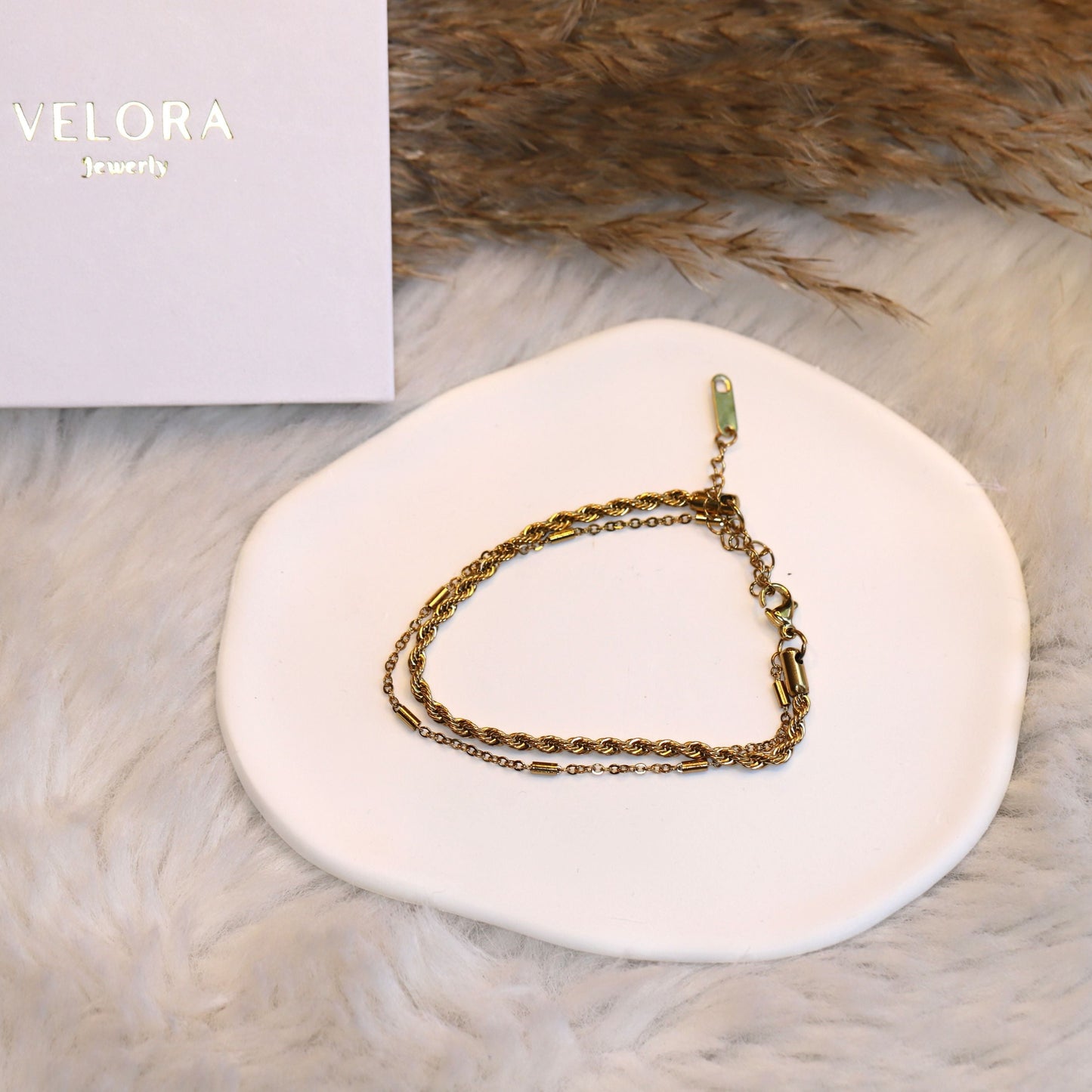 Twisted Layered Bracelet