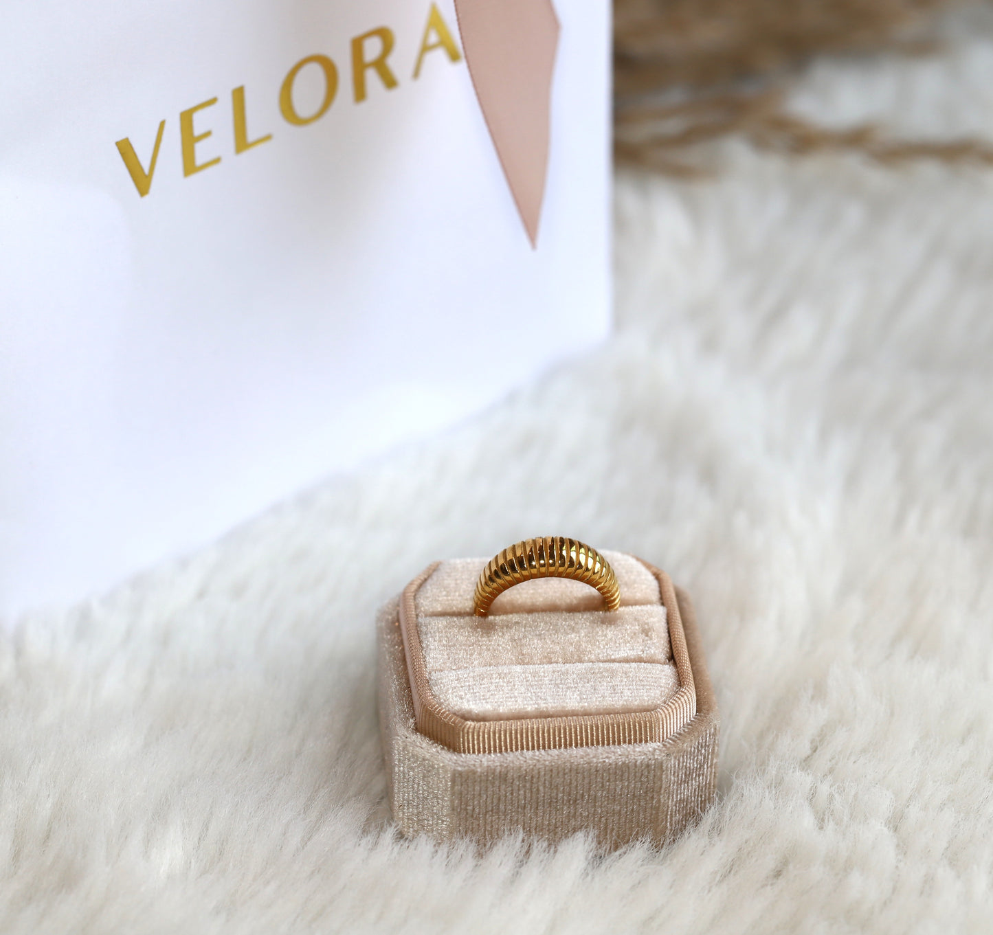 Ridge Dome ring