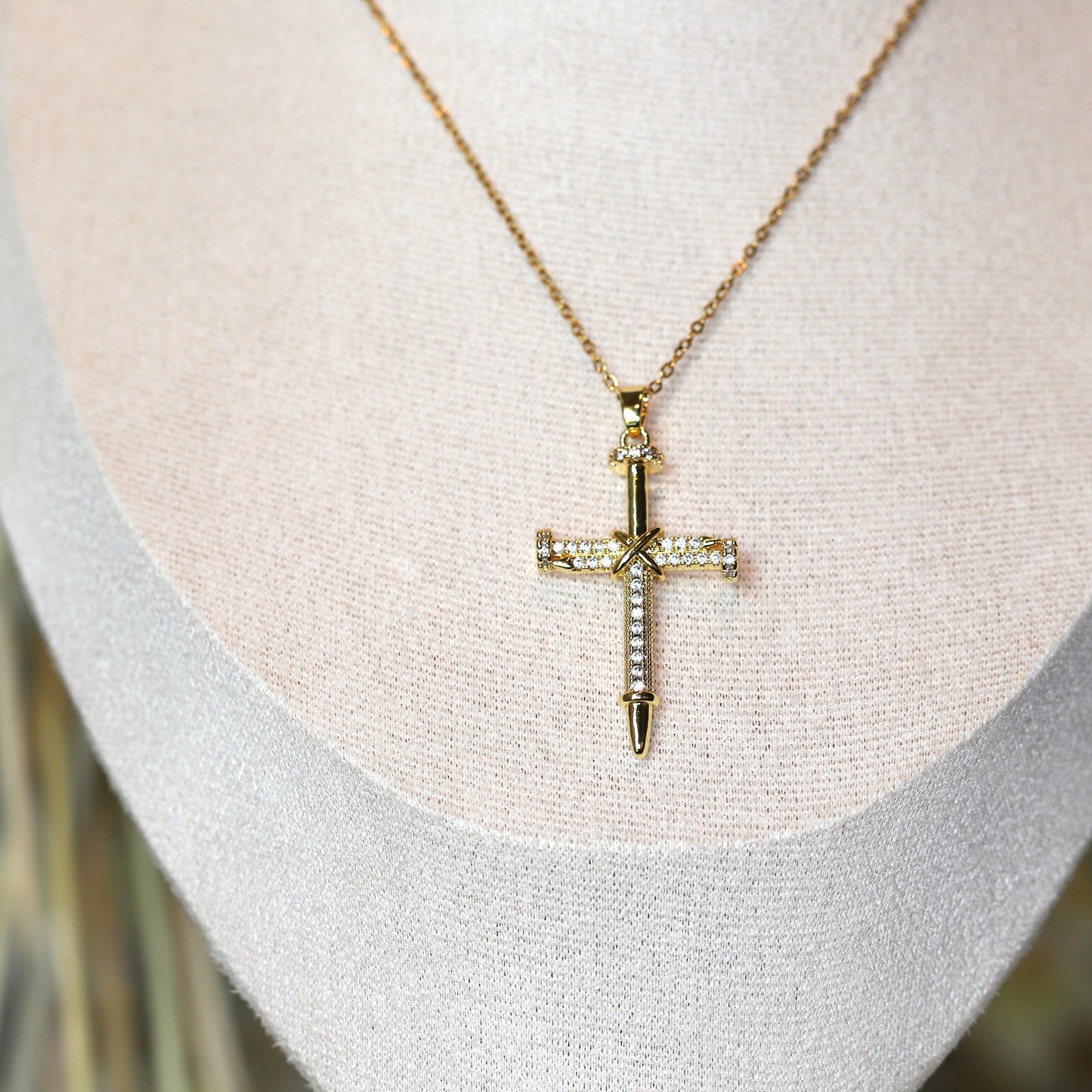 Valor Cross Necklace