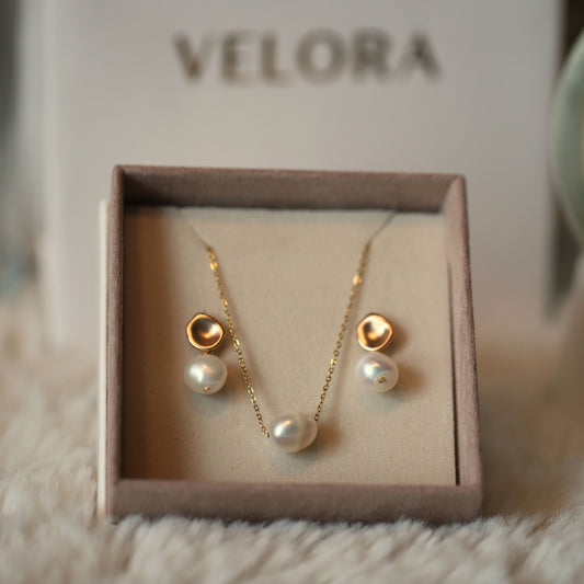 Celeste Pearl Set