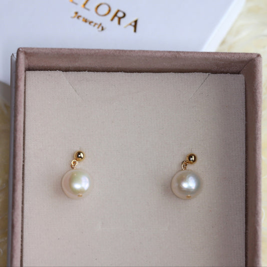 Classic Muse Pearl Drop Earrings