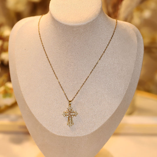 Divine Cross Necklace
