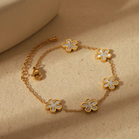 French Style Flower Bracelet