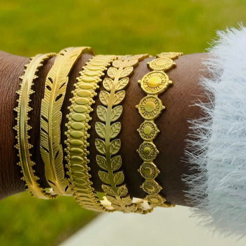 Golden Eden Stack Bangles