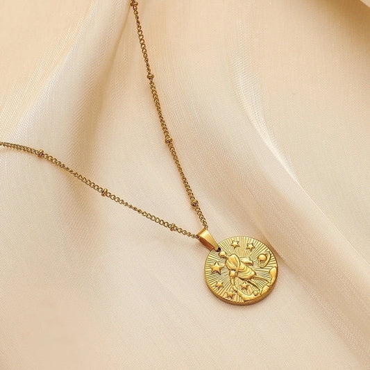 The Golden Medallion Necklace