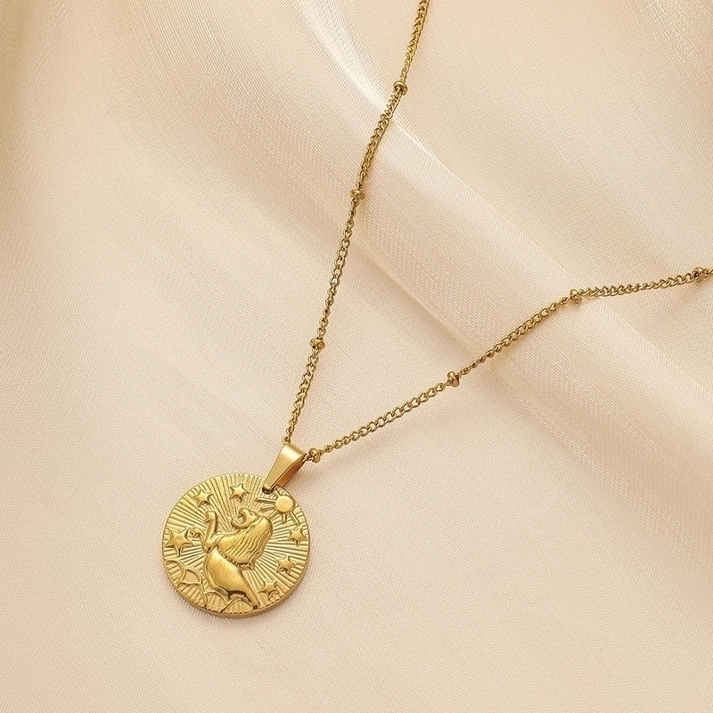 The Golden Medallion Necklace