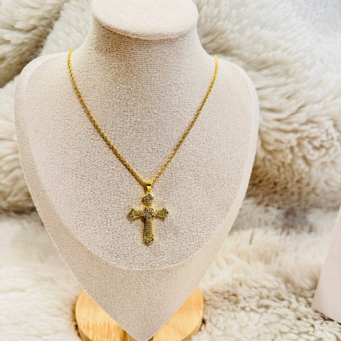Grace Cross Necklace