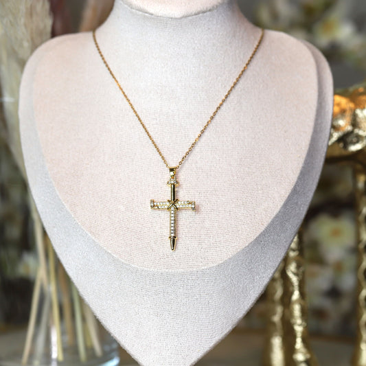 Valor Cross Necklace