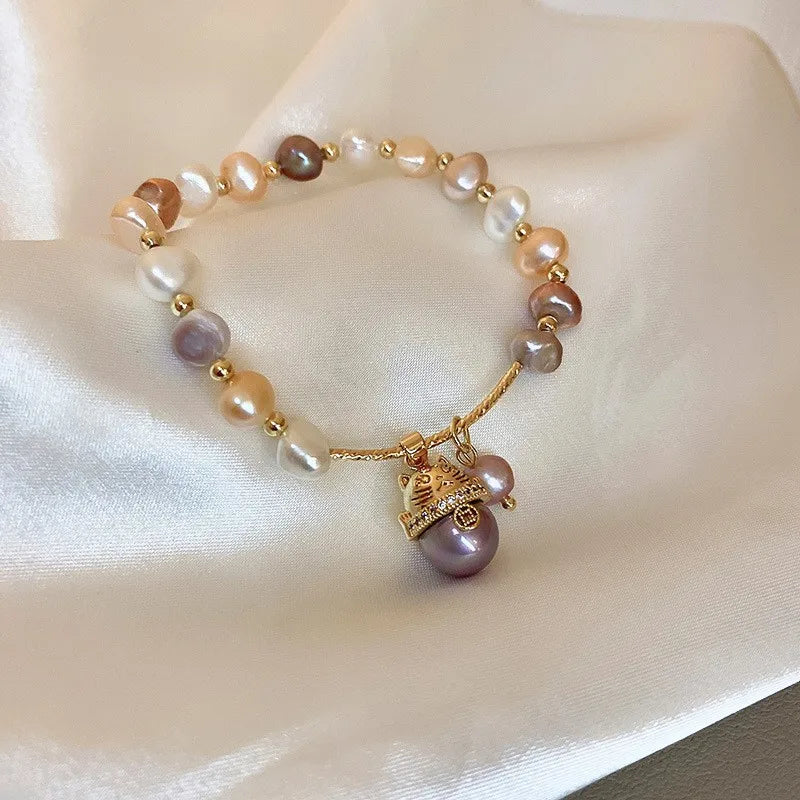 Velvet Pearl Bracelet